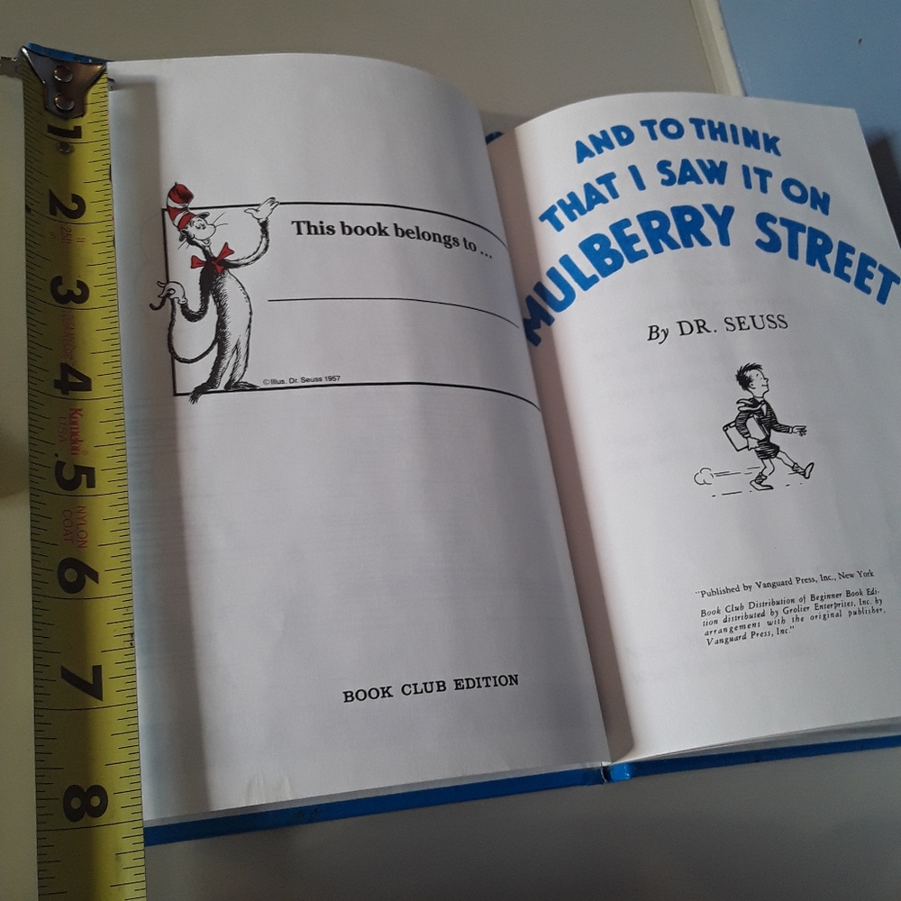Dr Seuss book mulberry - Picture 3 of 5